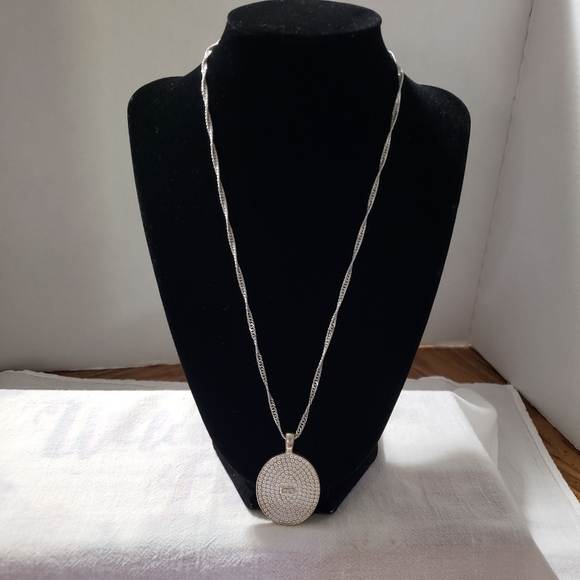 Beautiful Vintage Kenneth Cole Pendant Necklace and Bracelet Both 925 SP - Picture 6 of 10